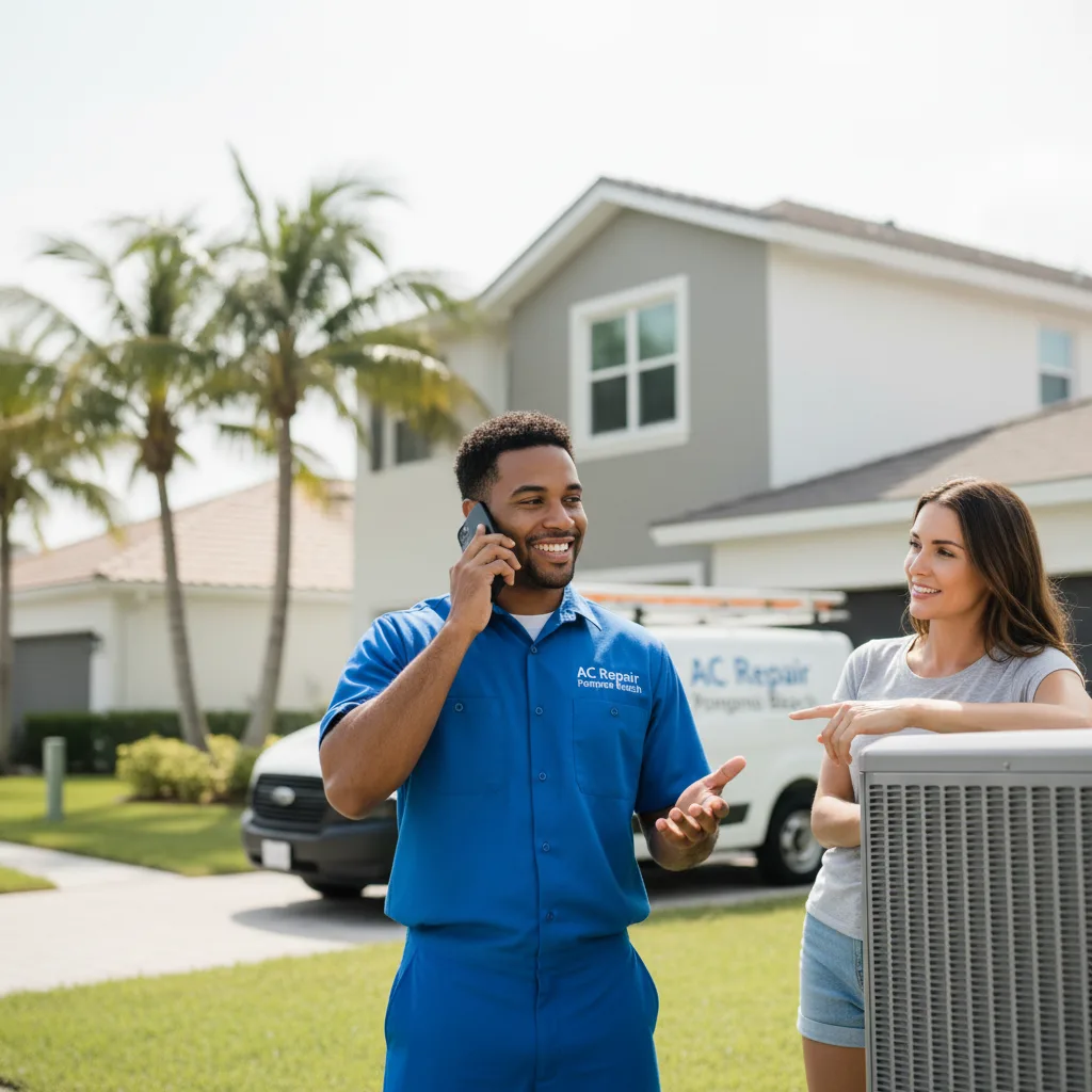 AC Repair Pompano Beach customer support in Spring